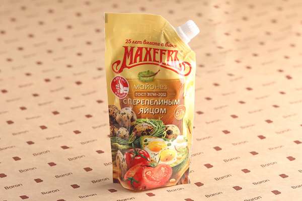 Майонез с перепелиным яйцом «Махеевъ», 190 г