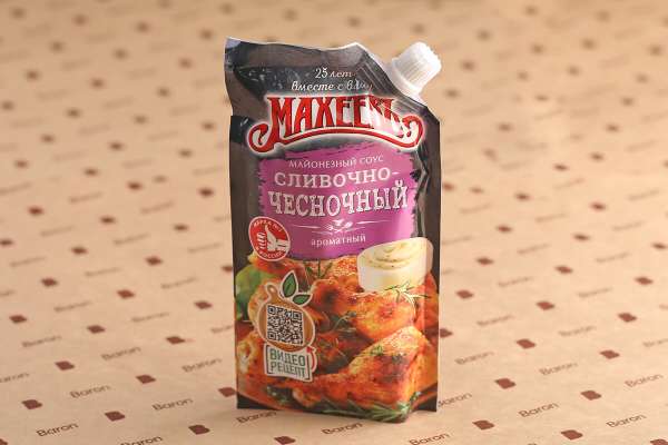 Майонезный сливочно-чесночный соус «Махеевъ», 200 г