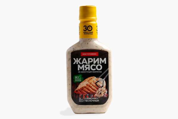 Маринад сливочно-чесночный «Костровок Жарим Мясо», 300 г