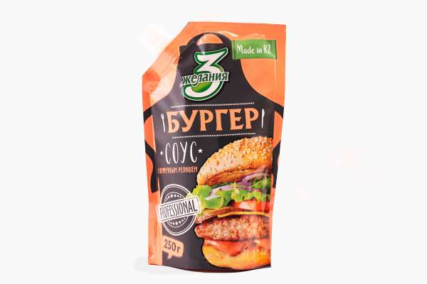 Соус «Бургер» «3 желания», 250 г