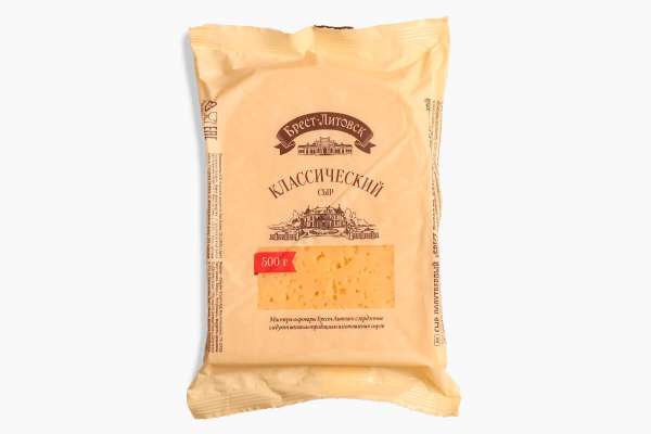 Сыр классический «Брест-Литовск» 45%, 500 г