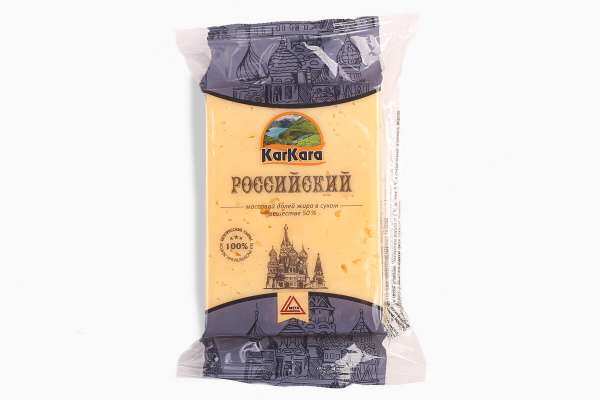 Сыр Российский полутвердый «КарКара», 200 г