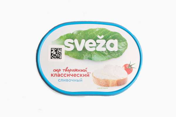 Сыр творожный сливочный Sveza, 150 г