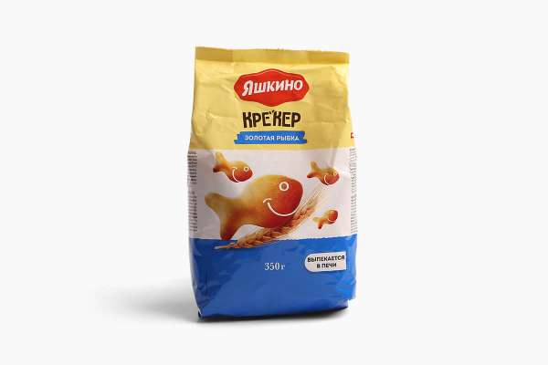 Крекер «Яшкино» Золотая рыбка, 350 г
