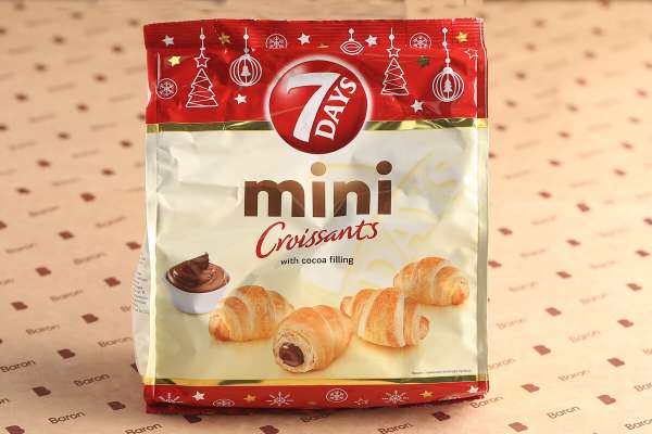 Круассаны мини какао 7Days, 200 г