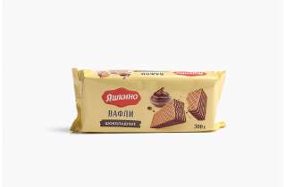Вафли «Яшкино» шоколадные, 300 г