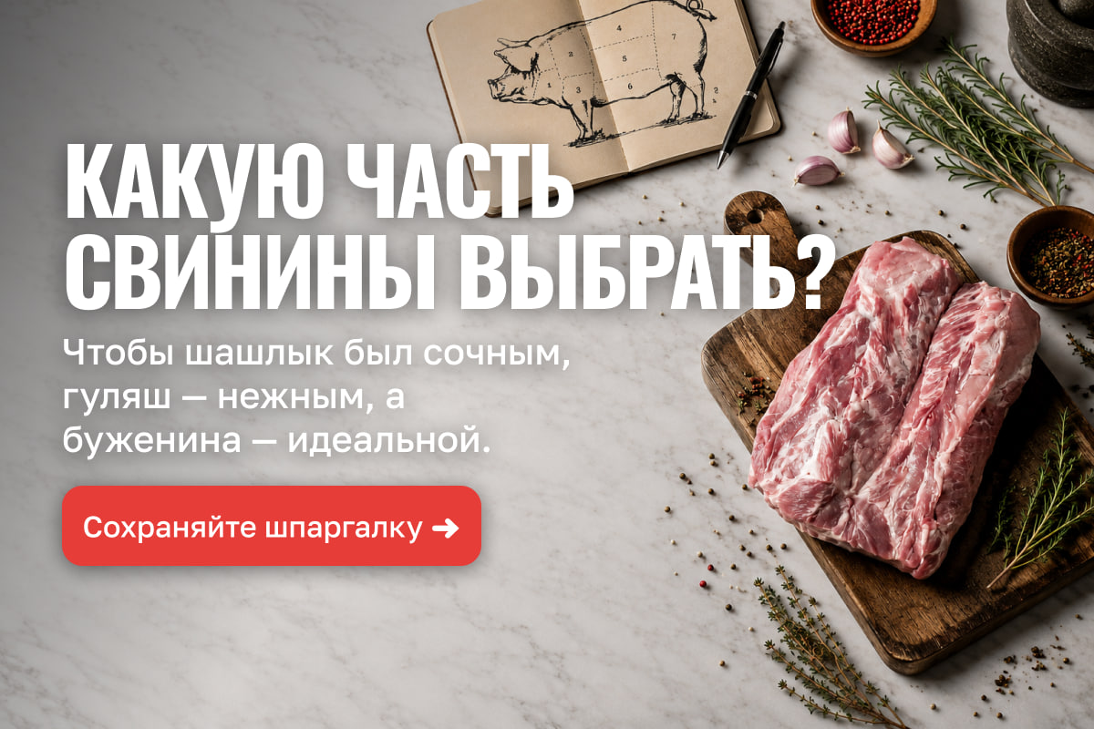 Какую часть свинины выбрать? 